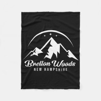 Bretton Woods New Hampshire Skigebiet Schnee Fleecedecke