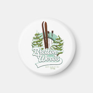 Bretton Woods New Hampshire Skilogo Magnet