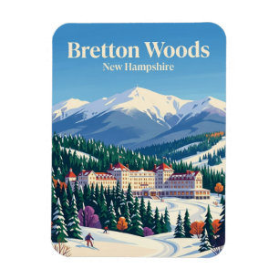 Bretton Woods, New Hampshire, USA Magnet