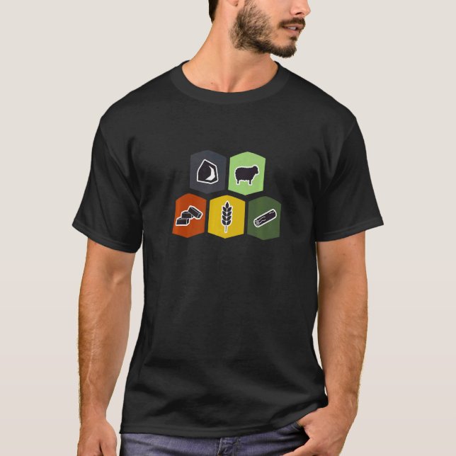 Brettspiel Sheep Brick T-Shirt (Vorderseite)