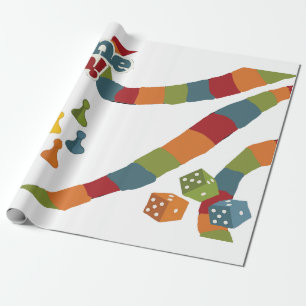 Brettspielbegeisterte, Brettspielbegeisterte und v Geschenkpapier