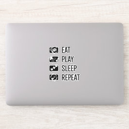 Brettspiele, die sich wiederholen, Vinyl Sticker