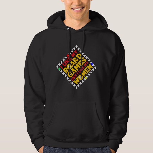Brettspiele Hoodie (Vorderseite)