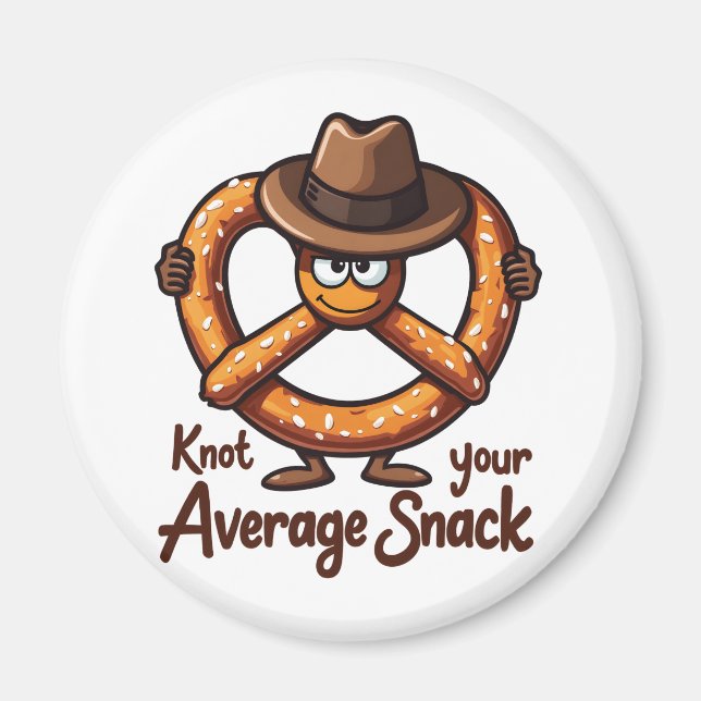 Bretzel Dealer Bretzels Snack Oktoberfest Backen Magnet (Vorne)