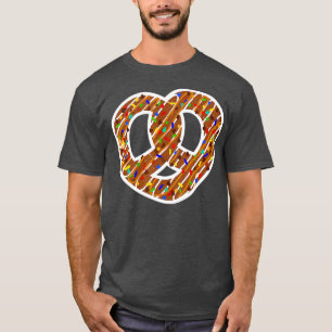 Bretzel mit Ochsen Funny Pretzel Day Kids Food A T-Shirt