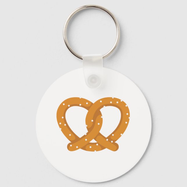 Bretzel Schlüsselanhänger (Vorderseite)