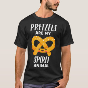 Bretzen sind mein Geist Tierfreudschen Bretzel Lov T-Shirt