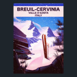 Breuil-Cervinia, Valle d’Aosta, italy, Skiposter Fotodruck<br><div class="desc">Breuil-Cervinia,  Valle d’Aosta,  italy,  Skipposter Druck der Landschaft.</div>