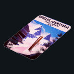 Breuil-Cervinia, Valle d’Aosta, italy, Skiposter Magnet<br><div class="desc">Breuil-Cervinia,  Valle d’Aosta,  italy,  Skipposter Druck der Landschaft.</div>