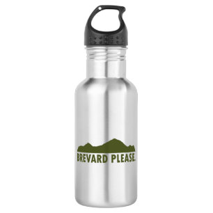 Brevard North Carolina Bitte Edelstahlflasche