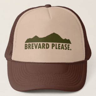 Brevard North Carolina Bitte Truckerkappe