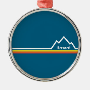 Brevard North Carolina Ornament Aus Metall