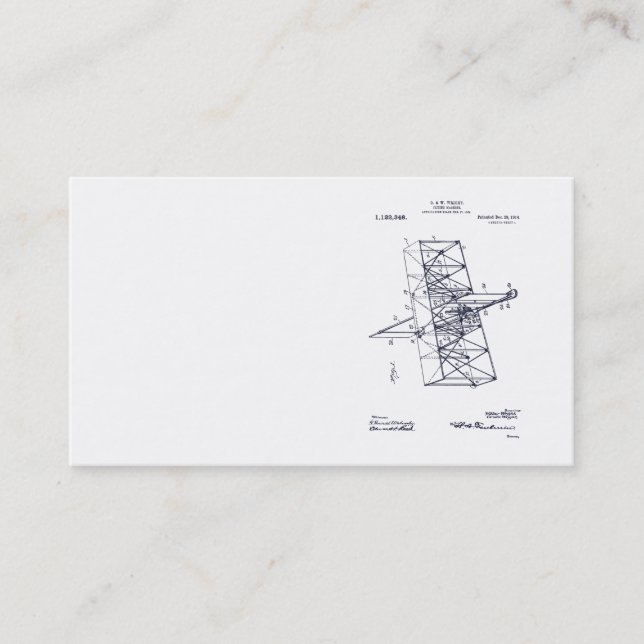 BREVET de MACHINE de VOL - CIRCA 1914 - cartes de (Devant)