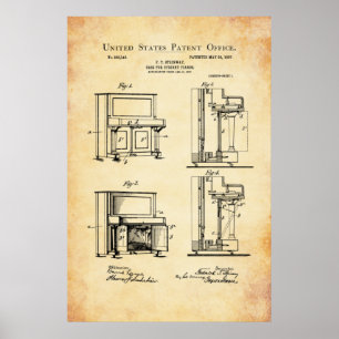 Brevet - Piano droit - Poster