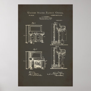 Brevet - Piano droit - Poster