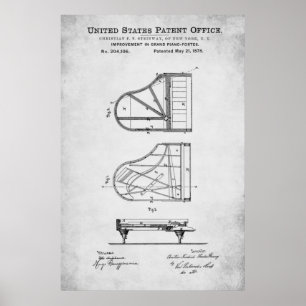 Brevet - Piano - Poster