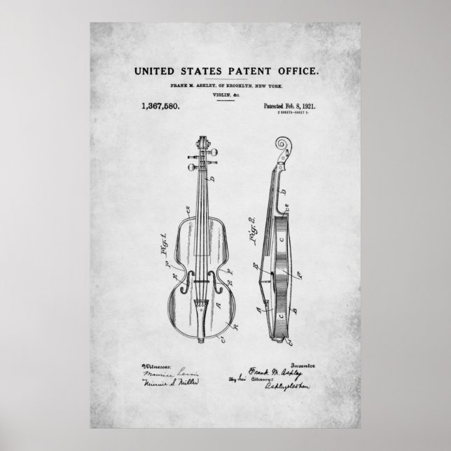 Brevet - Violon - Poster (Devant)