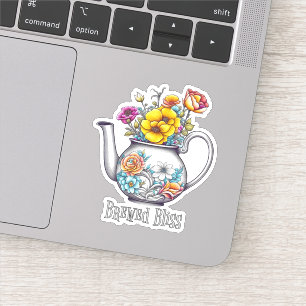 Brew Bliss Teapot Aufkleber
