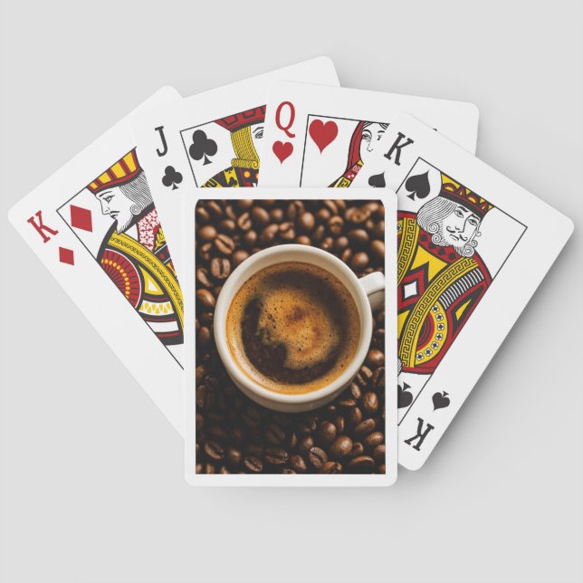 Brew & Bluff: Coffee Lover Playing Cards Spielkarten (Rückseite)