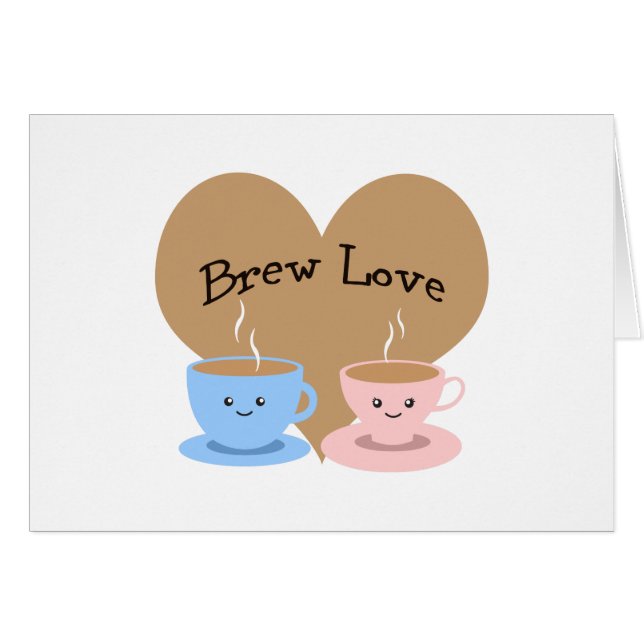 Brew Love ! Coffee Mugs (Devant Horizontal)