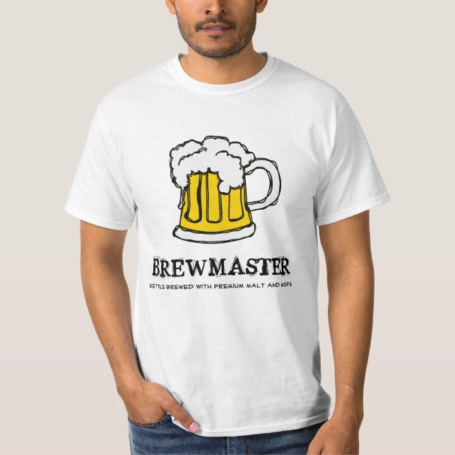 Brew-Meister - Brauenfirmenbier-Tasse T-Shirt (Vorderseite)