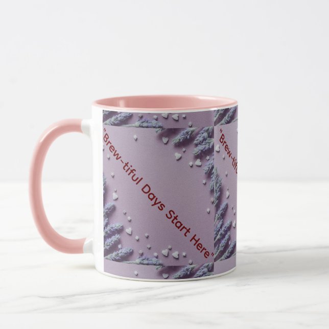"Brew tiful Days Start Here" tasse de café pour le (Gauche)