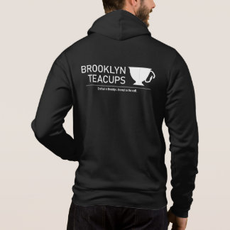 Brewed on the wall hoodie