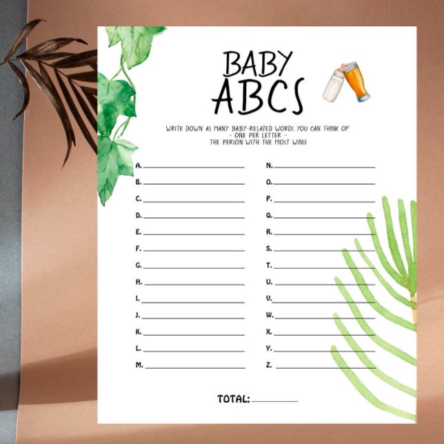 Brewery Baby - Colour - Baby Shower Baby ABCs Game (Von Creator hochgeladen)
