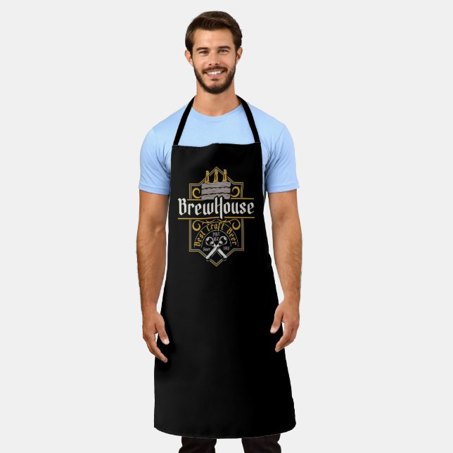 Brewhouse Best Craft Bierbrauerei Schürze (Getragen)
