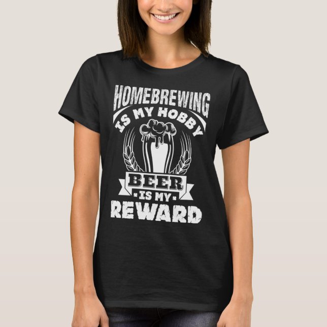 Brewing Home Beer Brew Day  Craft Beer Brewer T-Shirt (Vorderseite)