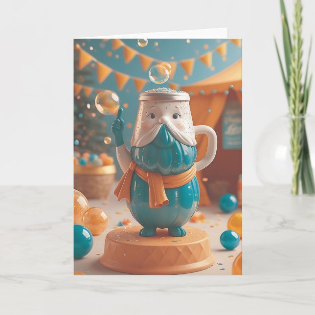 Brewing Up Birthday Cheer Karte (Vorderseite)