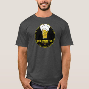 Brewmaster Beer home-brew Dad T-shirt