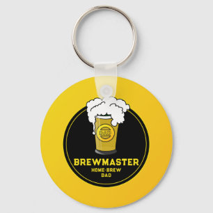 Brewmaster Beer Zuhause-brew Vater Schlüsselanhänger