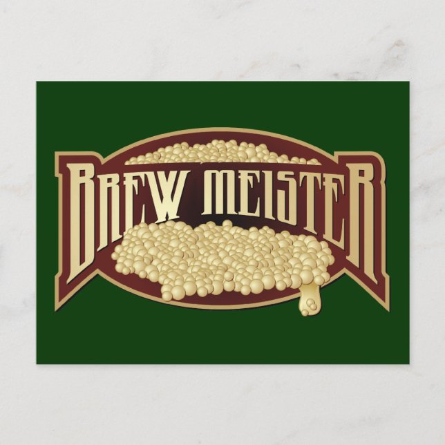 BrewMeister Postkarte (Vorderseite)