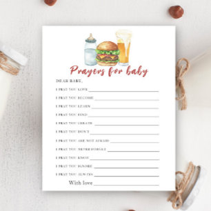 BREWS & BURGERS Kinderdusche Gebete für Baby