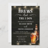 Brews und ich machen eine Lässige Einladung zur Ho