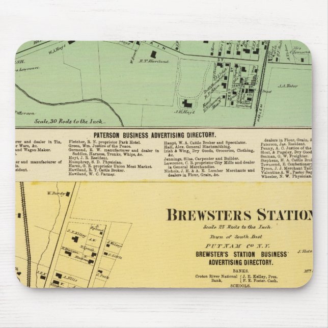 Brewsters Sta., Patterson Mousepad (Vorne)