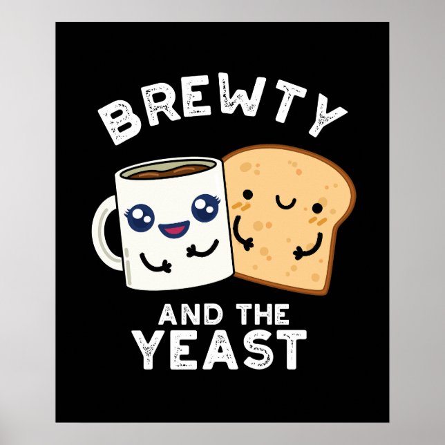 Brewty und der heftige lustige Film Pun Dark BG Poster (Vorne)