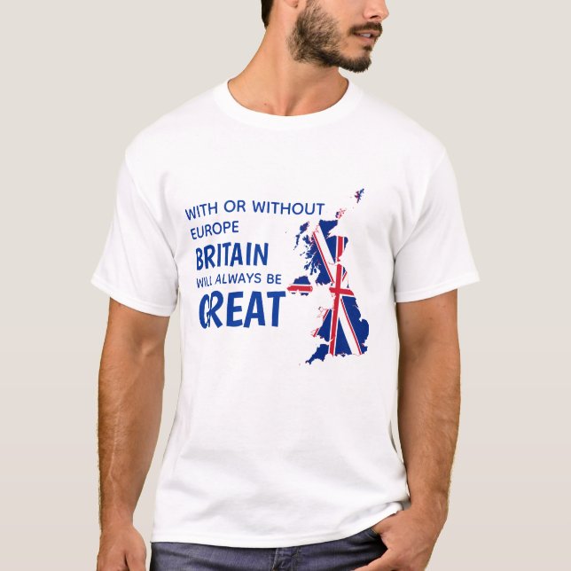BREXIT GROSSBRITANNIEN EUROPA T-Shirt (Vorderseite)