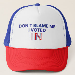 Brexit Hut/Kappe Truckerkappe