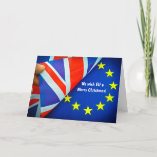Brexit-Memorabilitäten für ein wichtiges Ereignis  Karte
