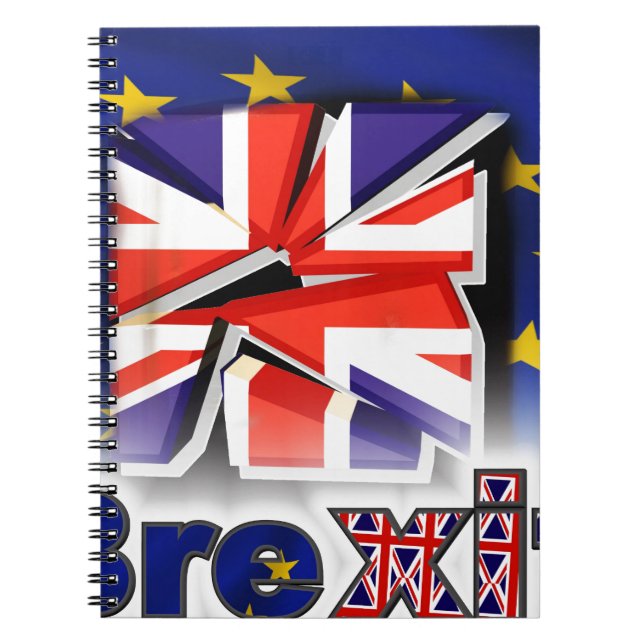 Brexit Notizblock (Vorderseite)