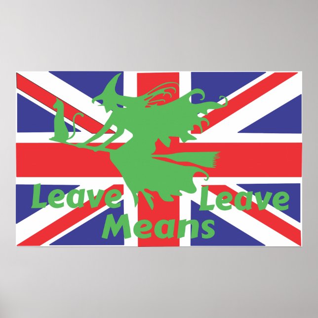 Brexit Poster (Vorne)