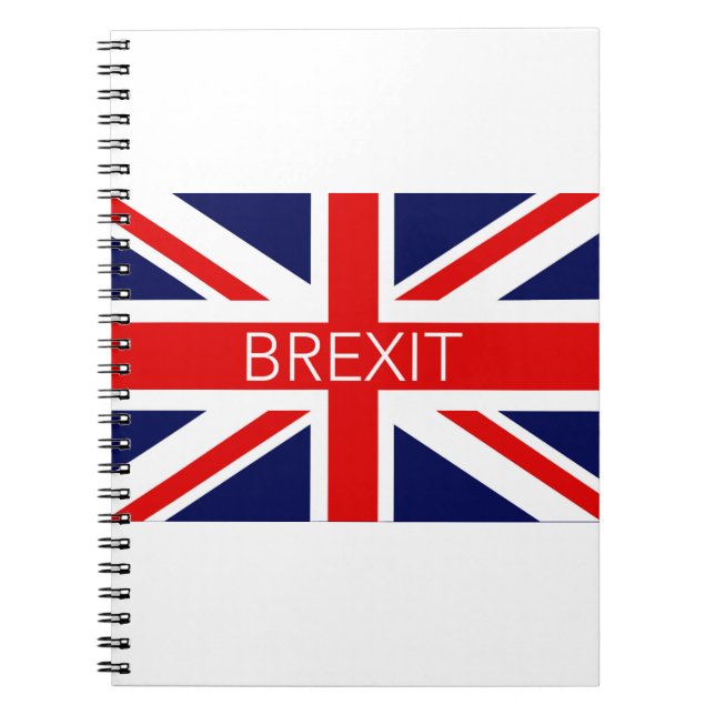 BREXIT UNION JACK - HIGH QUALITY IMAGE NOTIZBLOCK (Vorderseite)