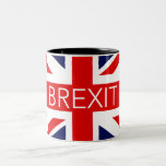 BREXIT UNION JACK - HOCHWERTIGES BILD ZWEIFARBIGE TASSE<br><div class="desc">Brexit Union Jack hohe Qualität Image.</div>