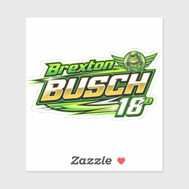 Brexton Busch Aufkleber (Blatt)