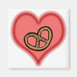 Brezel Magnet