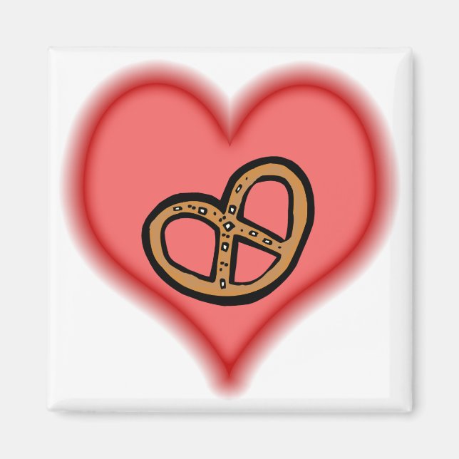 Brezel Magnet (Vorne)