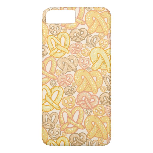 Brezel-Muster Case-Mate iPhone Hülle (Rückseite)