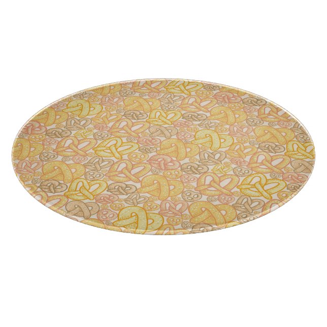 Brezel-Muster Schneidebrett (Ecke)